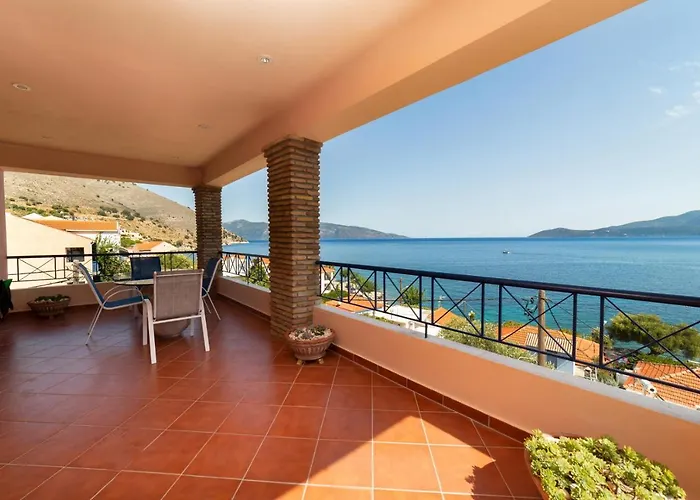 Natassa Penthouse Sea View 30m From Sea Agia Efimia