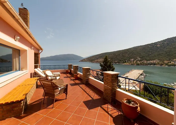 Natassa Penthouse Sea View 30m From Sea Appartamento Agia Efimia