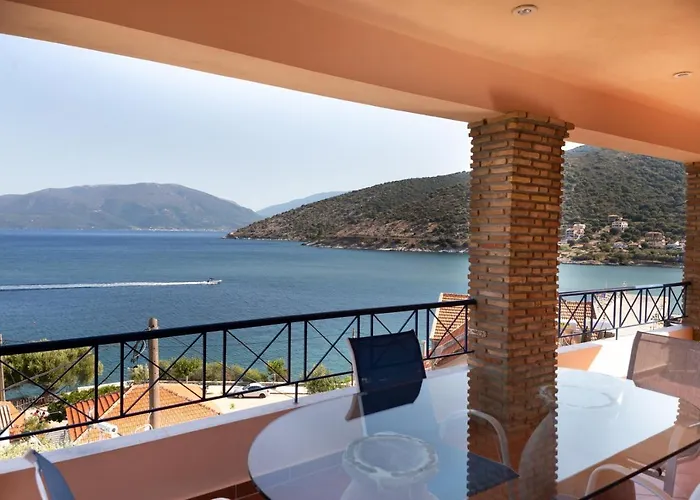 Natassa Penthouse Sea View 30m From Sea Apartment Agia Efimia