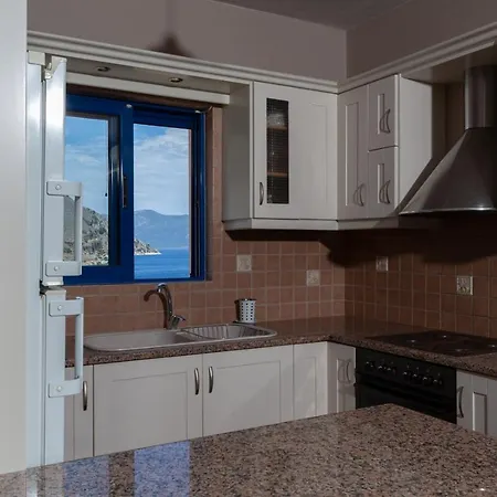 公寓 Natassa Penthouse Sea View 30m From Sea Agia Efimia